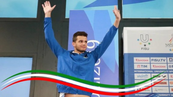 Medaglia di bronzo pontina con Matteo Ciampi
