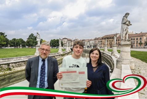Vincenzo Recine, studente di Sezze vince il Certamen Livianum di Padova